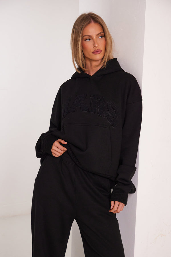 The Mars Varsity Hoodie - Black