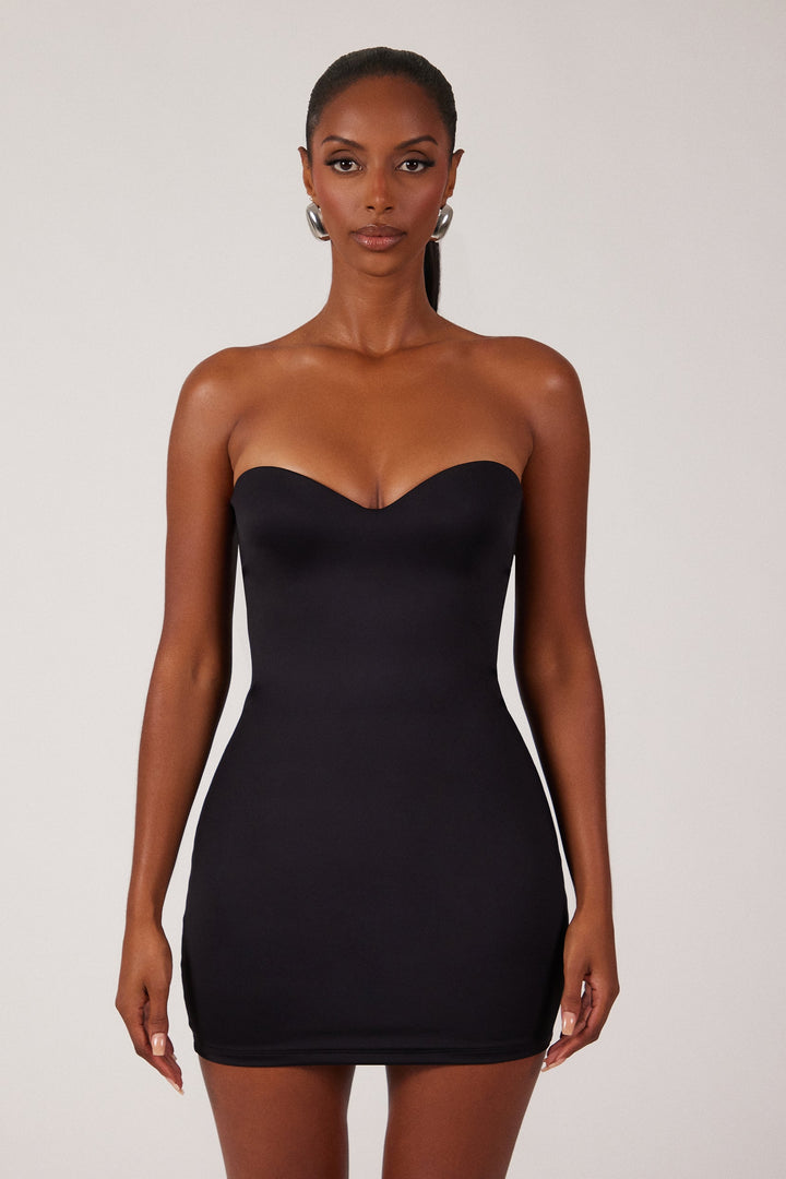 black marcia mini dress Marcia Mini Dress Black And White Maricia Mini Dress Black