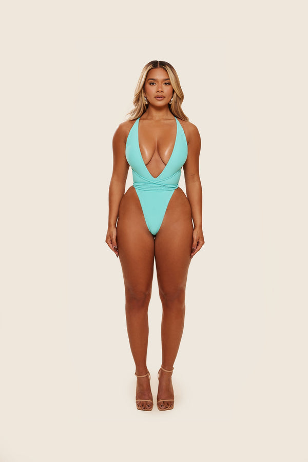 Fishtail Swim - Aqua Blue