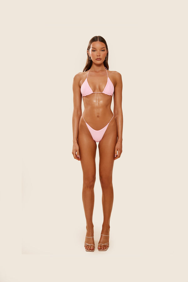 The Teeny Bikini & headband - Baby Pink