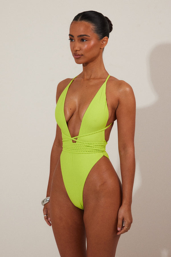 Fishtail Swim - Lime