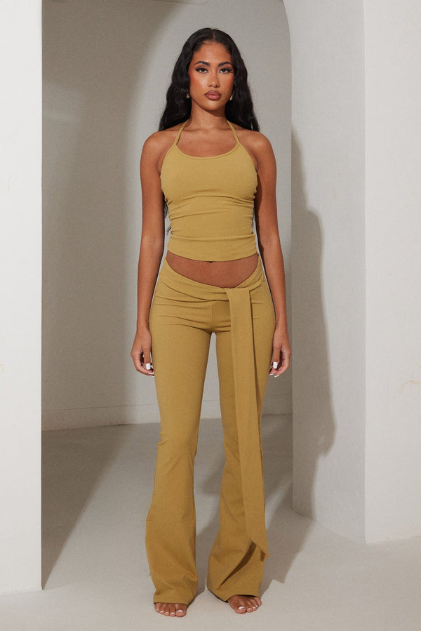 The sculpt trouser set - Khaki