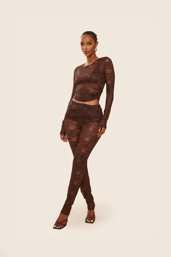 The Caio Set in Brown