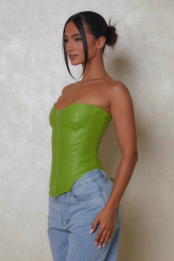 The Cinch Corset - Lime