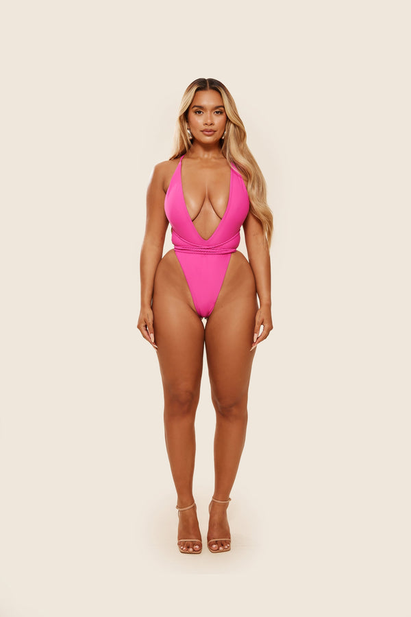 Fishtail Swim - Fuchsia