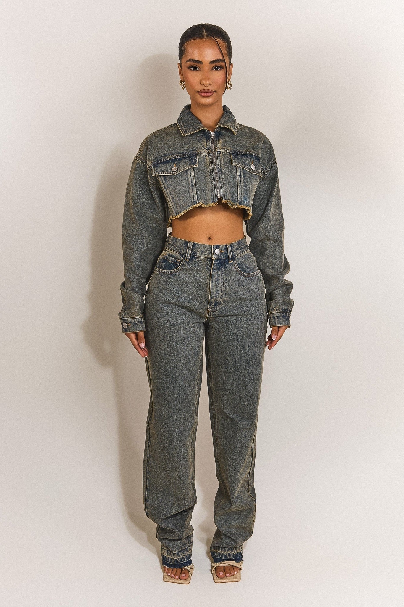 Mars AppliquŽ Denim Jeans _ Signature Statement Style – Mars The