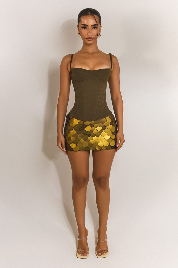 The Everly Corset In Olive Mars The Label USA the-everly-corset-in-olive-mars-the-label-usa