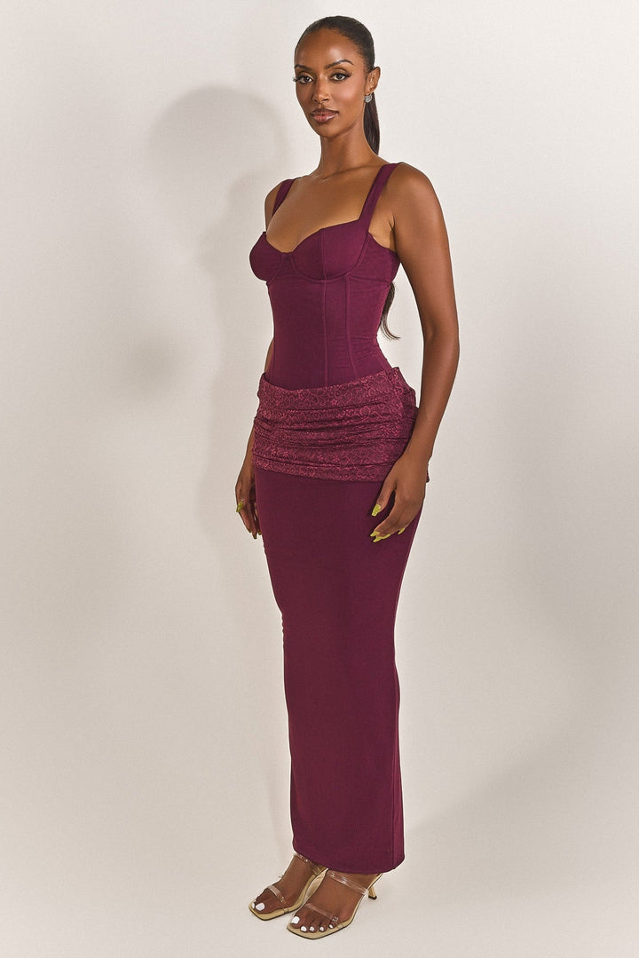 elodie maxi dress mars the label The Elodie Maxi Dress in Brown UK 6