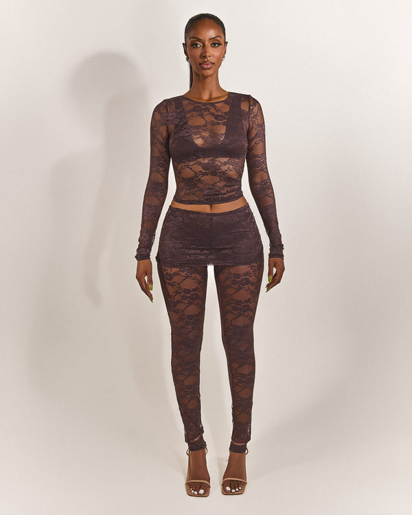 The Caio Set in Brown