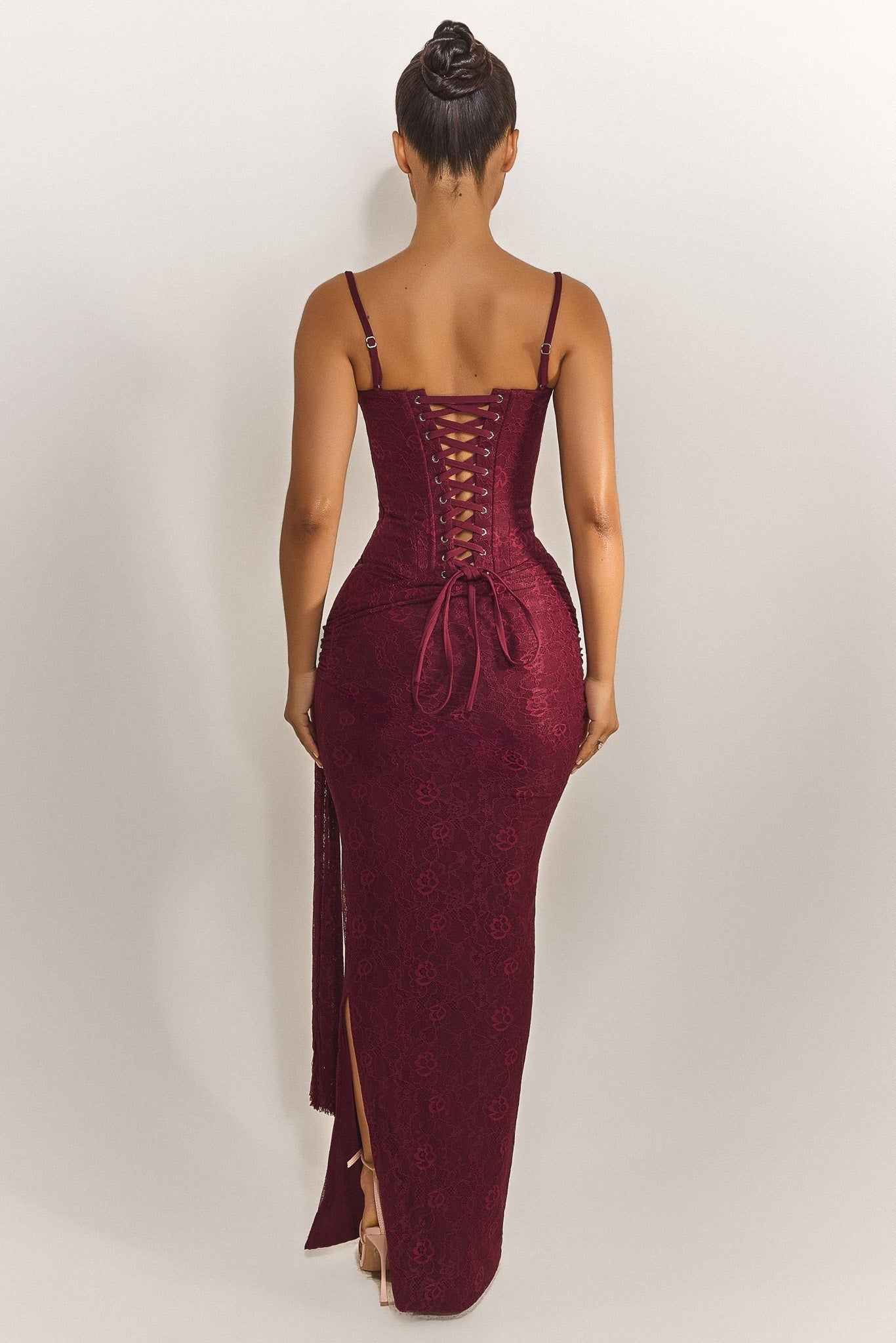 The Lexi Maxi Skirt in Plum – Mars The Label USA