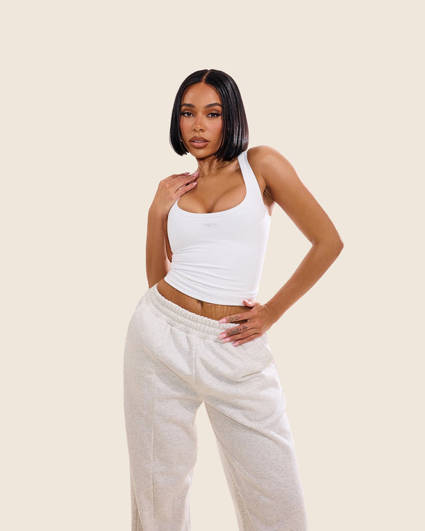 The Sculpt Vest in White