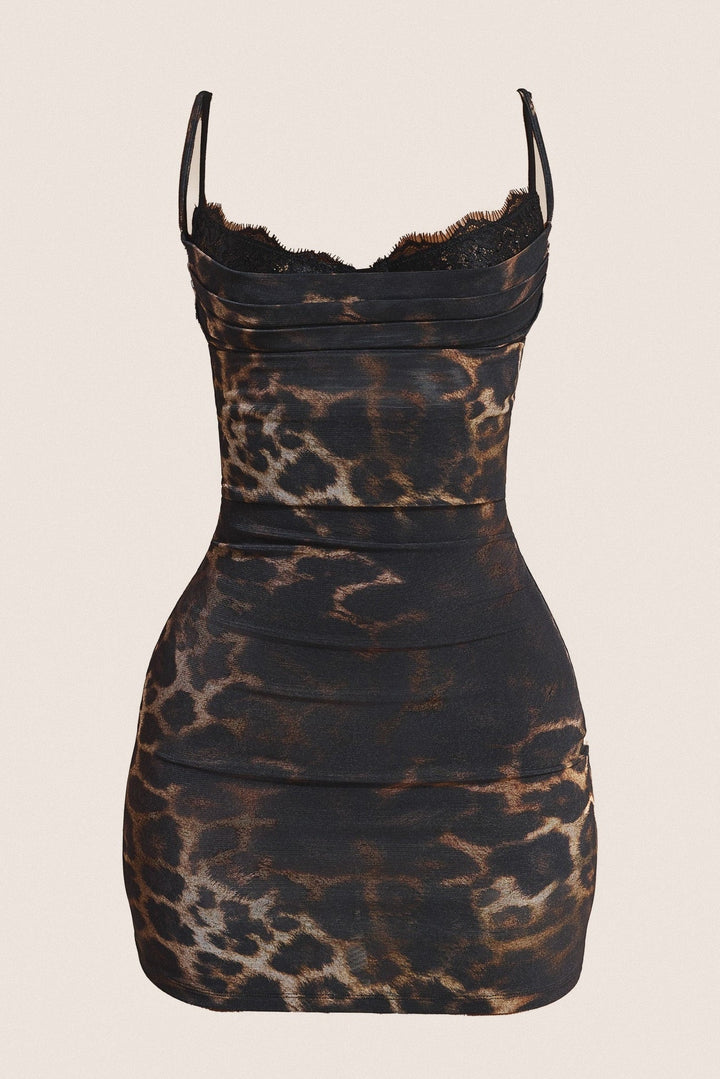 mars the label mesh dress Mars the Label Mesh Cut out mini dress in orange-