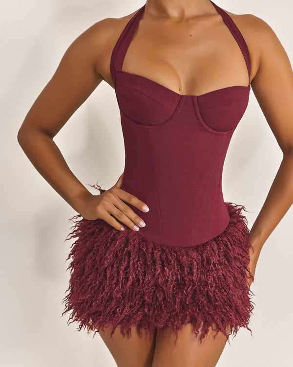 The Zadie Top in Wine