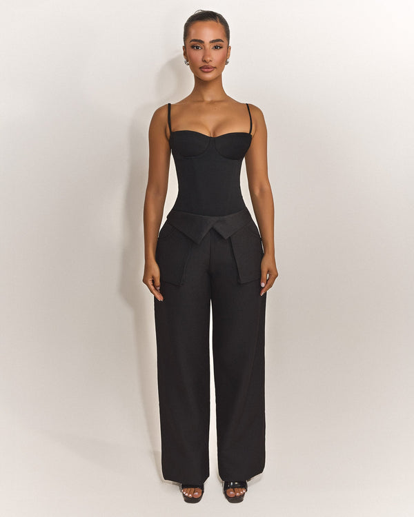 The Aurelia Trousers in Black