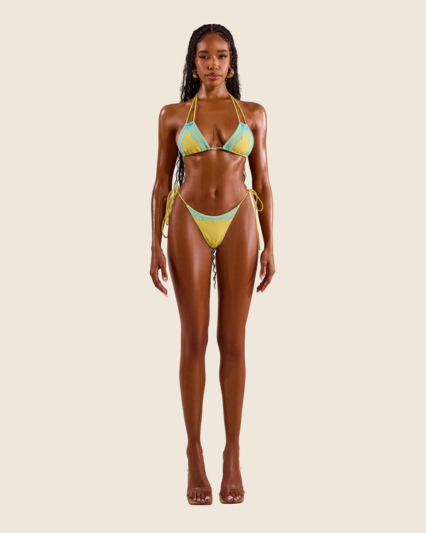 The Taliyah Bikini in Yellow