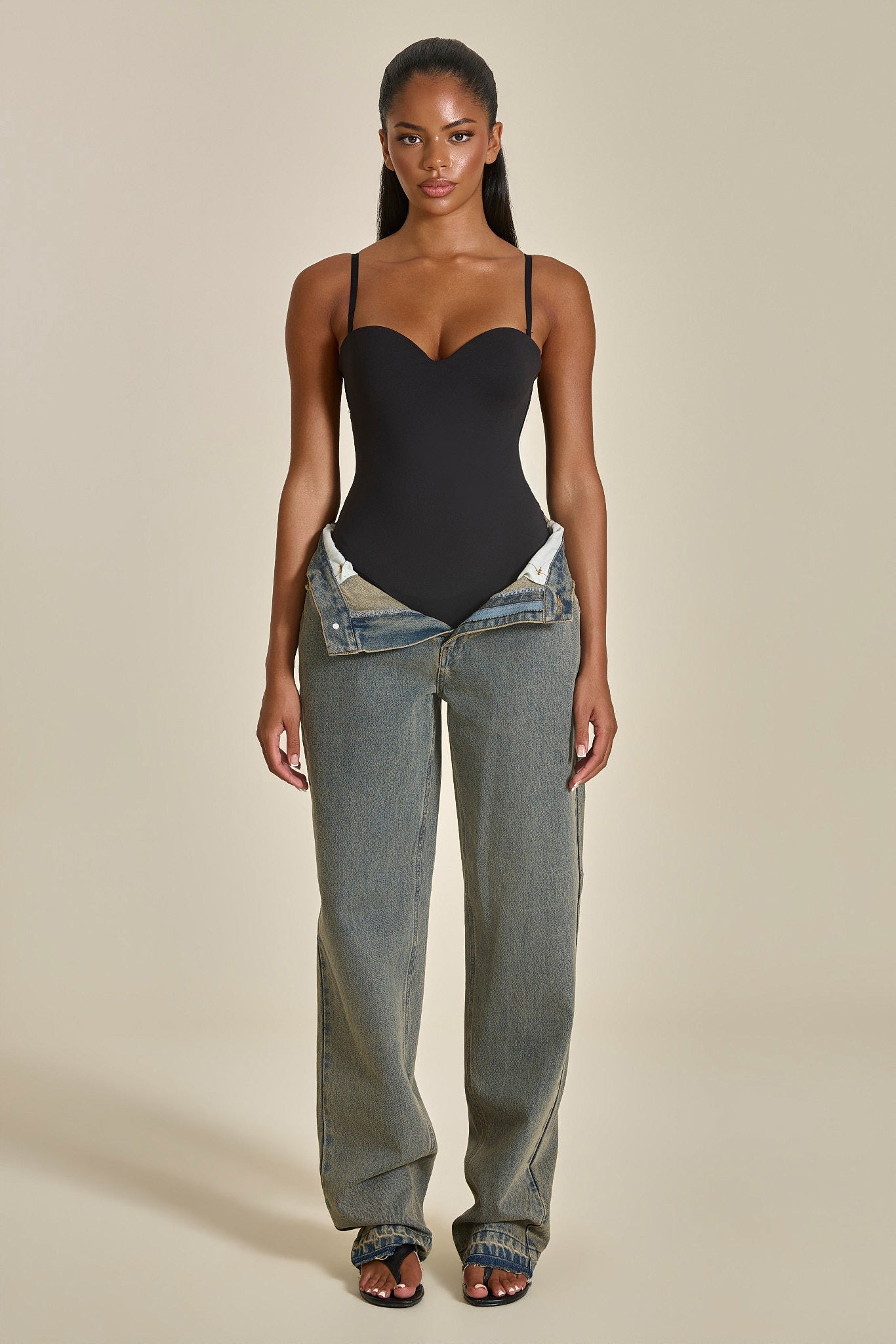 Black Shapewear Bodysuit | Sculpting Bodysuit in Black – Mars The