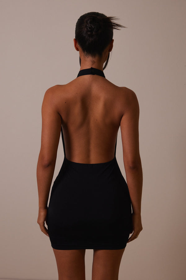 The High Neck Shape Mini - Black