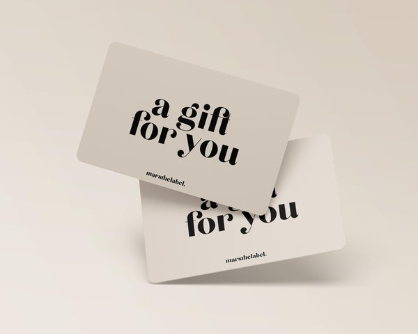 Marsthelabel E-Gift Card