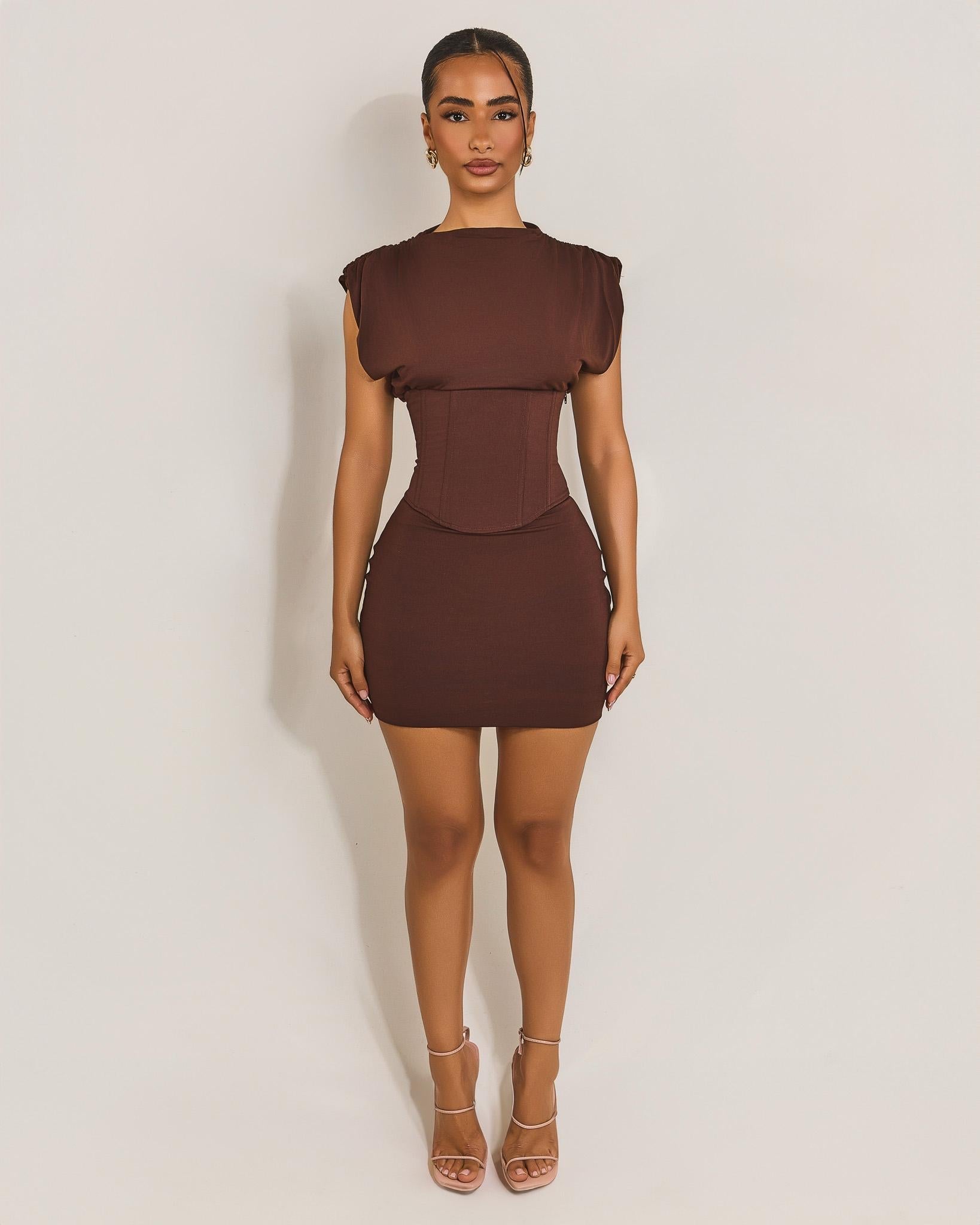 andmary ♡tess blouse mini dress Tess blouse mini dress