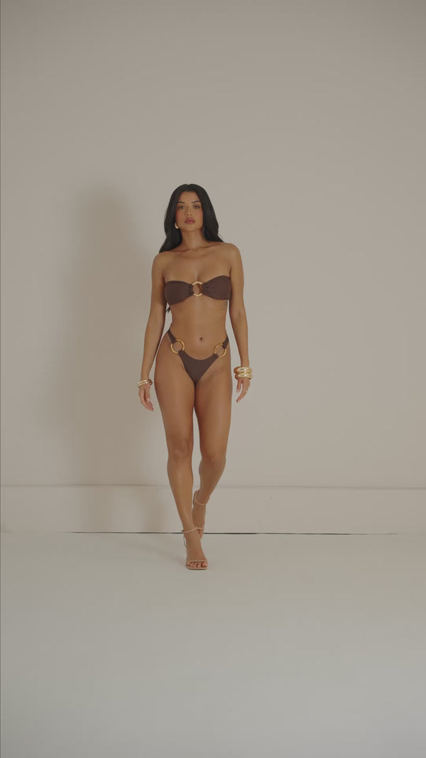 The Quinn Bikini - Brown