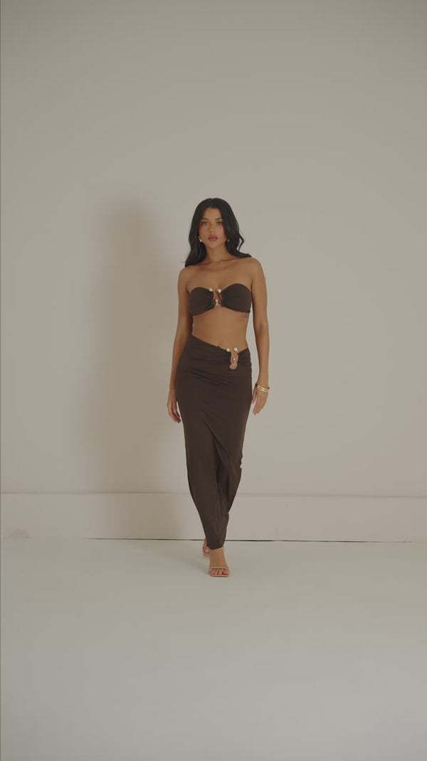 The Carter Maxi Set - Brown