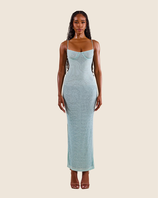 The Teaira Maxi in Blue